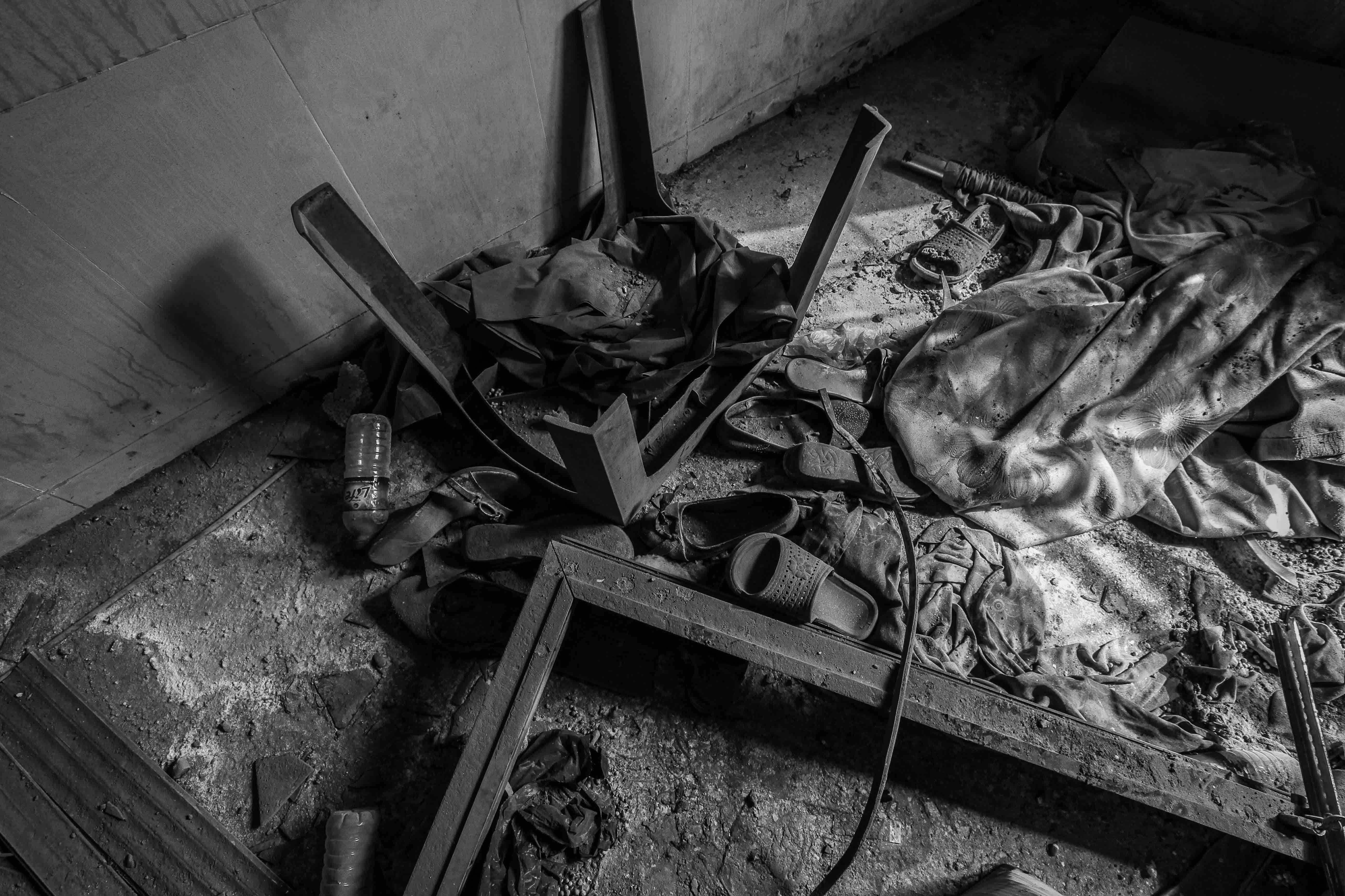 ما زالت المدينة الواقعة في محافظة نينوى مدمرة الى حد كبير (تصوير: شفان هركي)